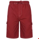 KAM Plain Swim Short  - burgundy